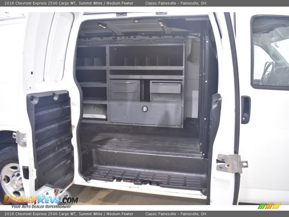 2016 Chevrolet Express 2500 Cargo WT Summit White / Medium Pewter Photo #10