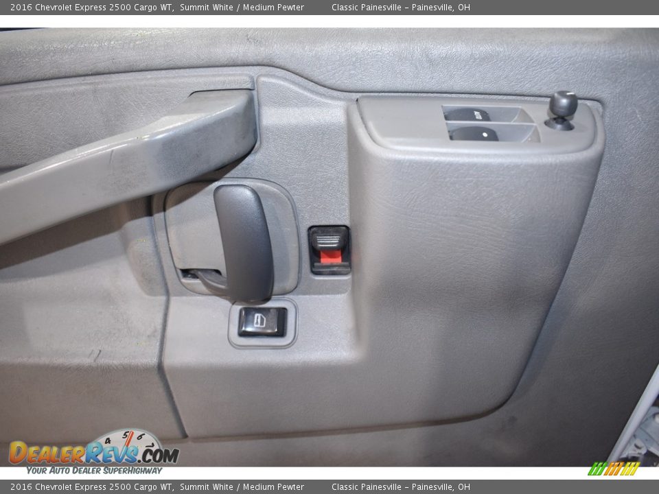 2016 Chevrolet Express 2500 Cargo WT Summit White / Medium Pewter Photo #11