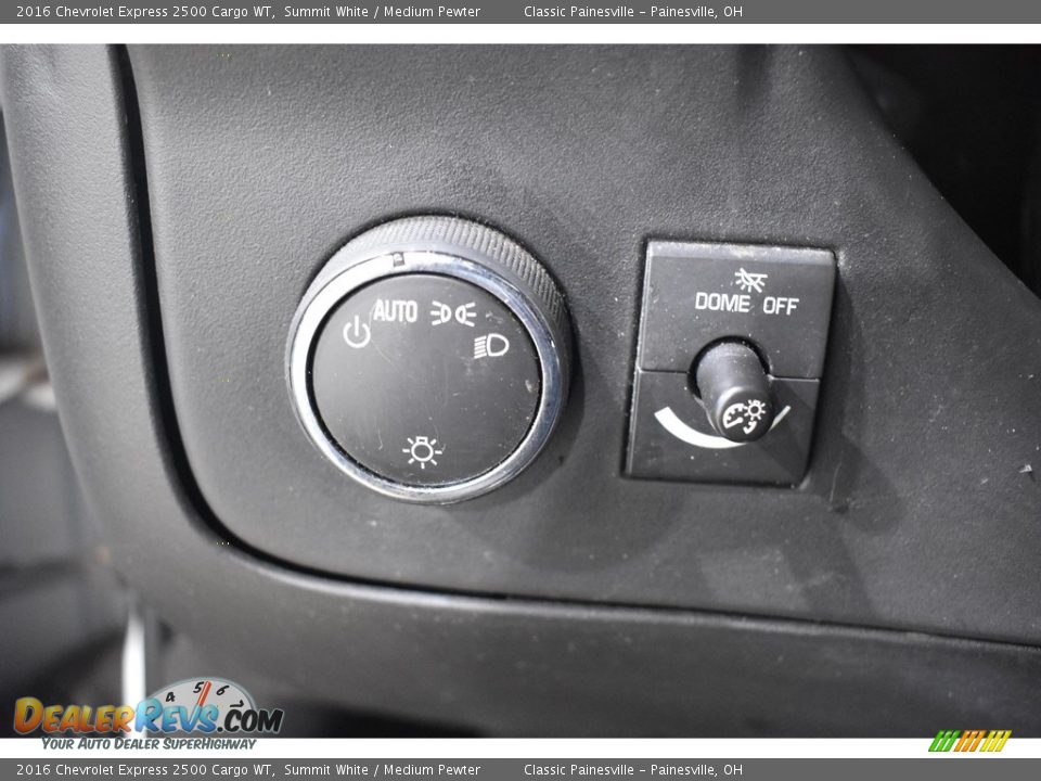 2016 Chevrolet Express 2500 Cargo WT Summit White / Medium Pewter Photo #12