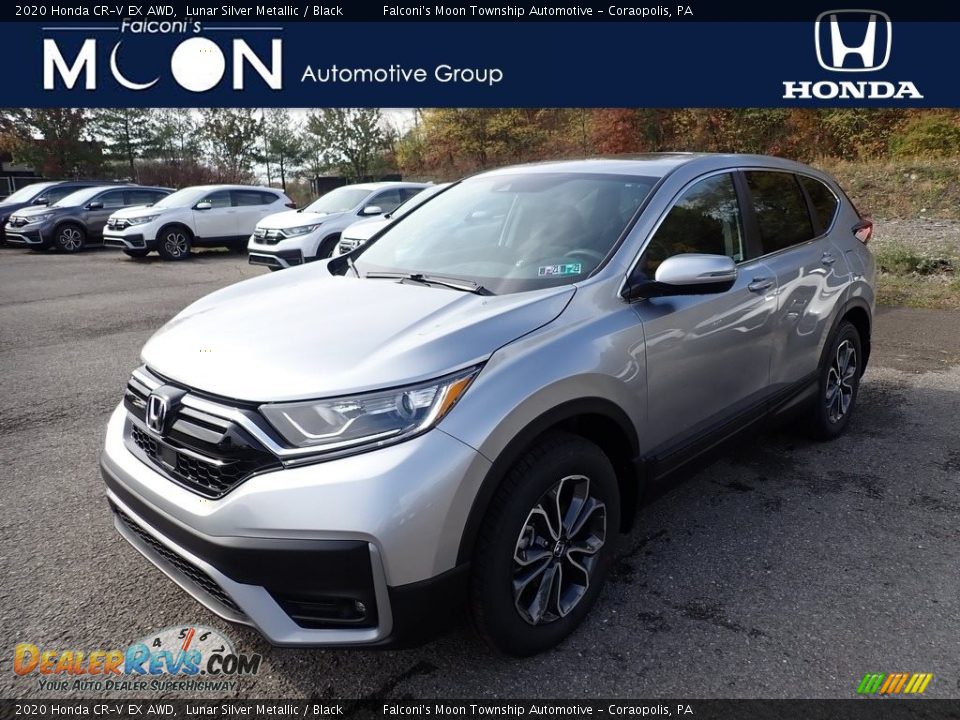 2020 Honda CR-V EX AWD Lunar Silver Metallic / Black Photo #1