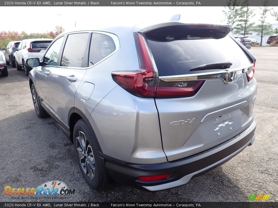 2020 Honda CR-V EX AWD Lunar Silver Metallic / Black Photo #3