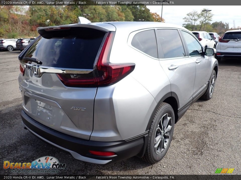 2020 Honda CR-V EX AWD Lunar Silver Metallic / Black Photo #5