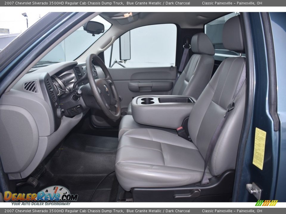 Dark Charcoal Interior - 2007 Chevrolet Silverado 3500HD Regular Cab Chassis Dump Truck Photo #10