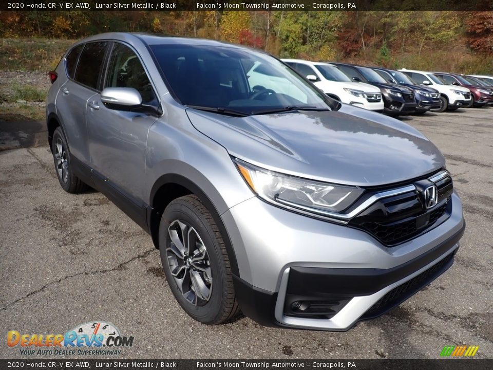 2020 Honda CR-V EX AWD Lunar Silver Metallic / Black Photo #6