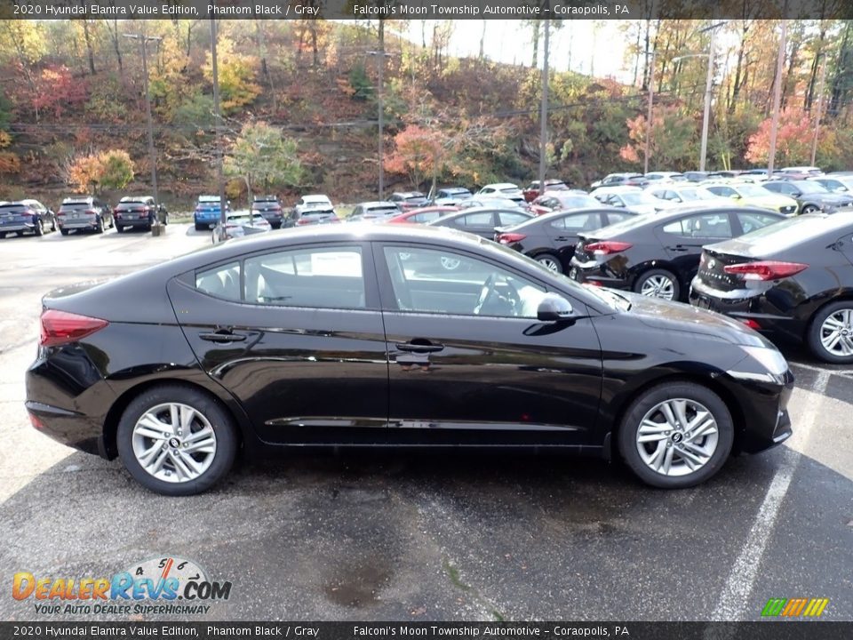 2020 Hyundai Elantra Value Edition Phantom Black / Gray Photo #1