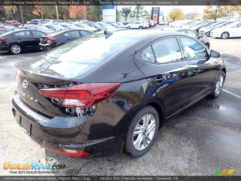 2020 Hyundai Elantra Value Edition Phantom Black / Gray Photo #2