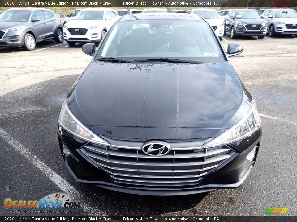 2020 Hyundai Elantra Value Edition Phantom Black / Gray Photo #4