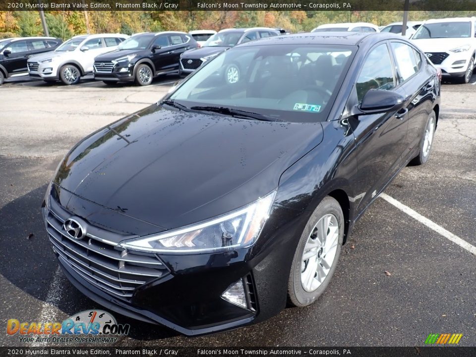 2020 Hyundai Elantra Value Edition Phantom Black / Gray Photo #5