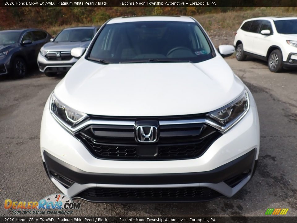 2020 Honda CR-V EX AWD Platinum White Pearl / Black Photo #7