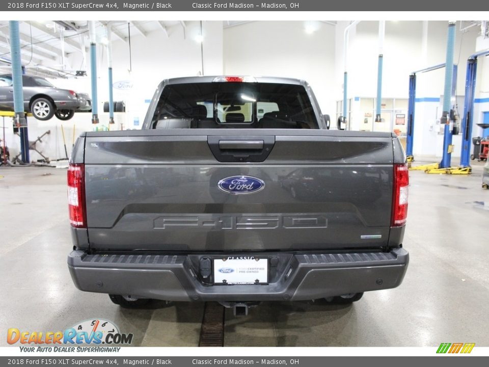2018 Ford F150 XLT SuperCrew 4x4 Magnetic / Black Photo #6
