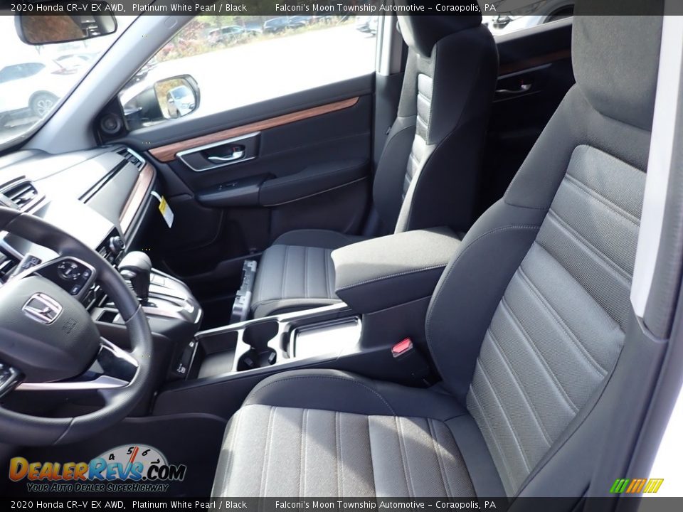 2020 Honda CR-V EX AWD Platinum White Pearl / Black Photo #8