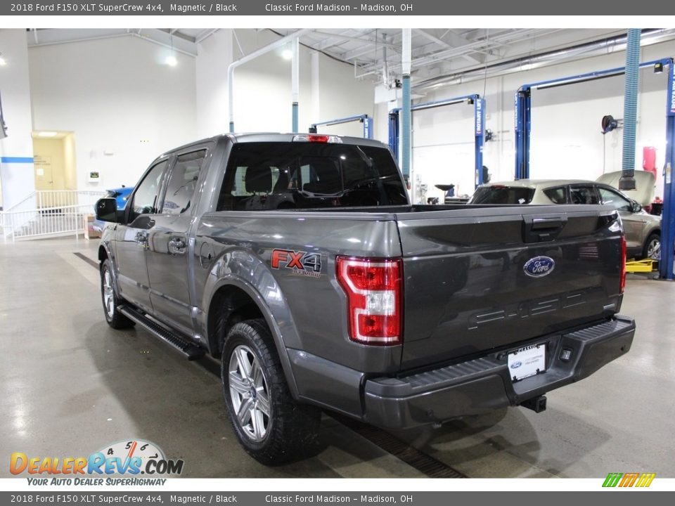 2018 Ford F150 XLT SuperCrew 4x4 Magnetic / Black Photo #7