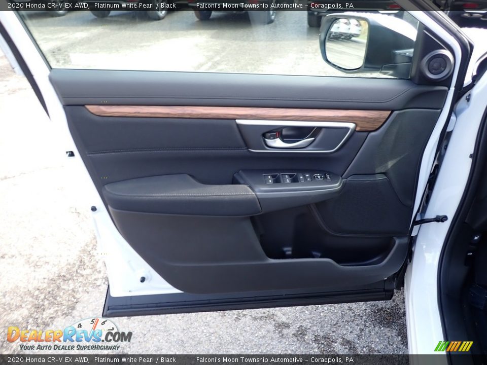 2020 Honda CR-V EX AWD Platinum White Pearl / Black Photo #11