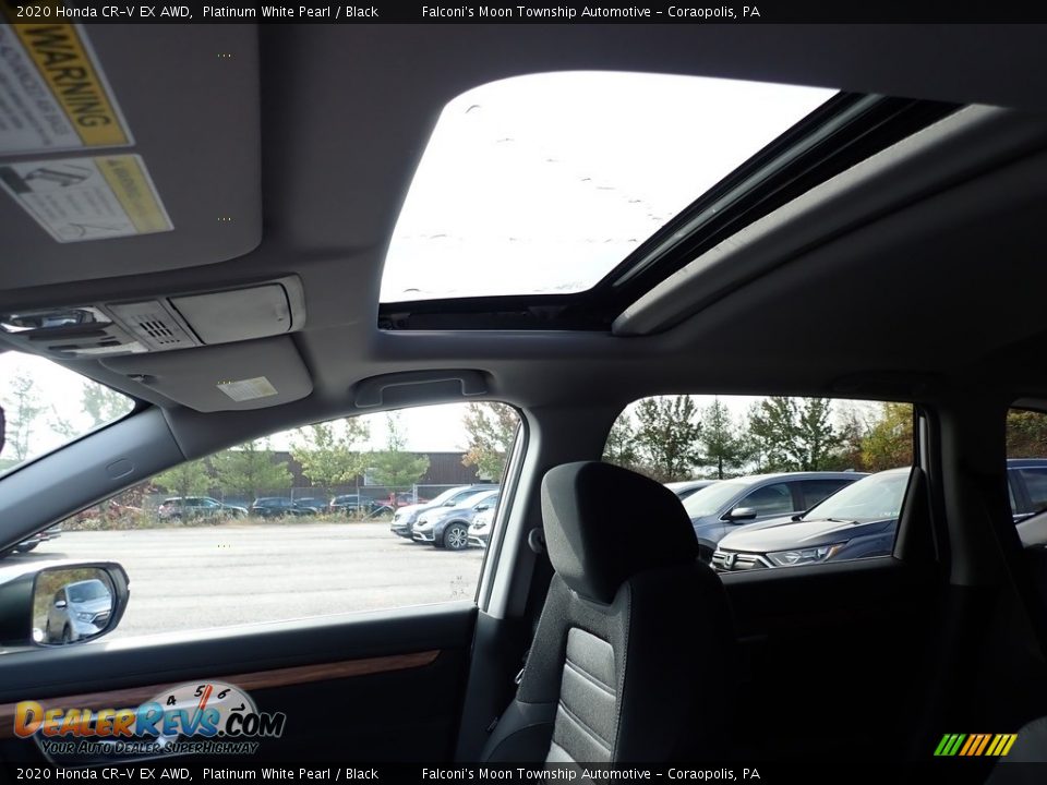 2020 Honda CR-V EX AWD Platinum White Pearl / Black Photo #13