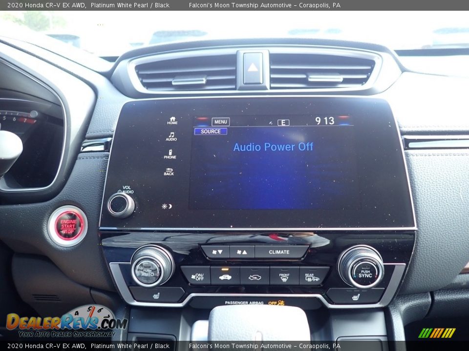 2020 Honda CR-V EX AWD Platinum White Pearl / Black Photo #14