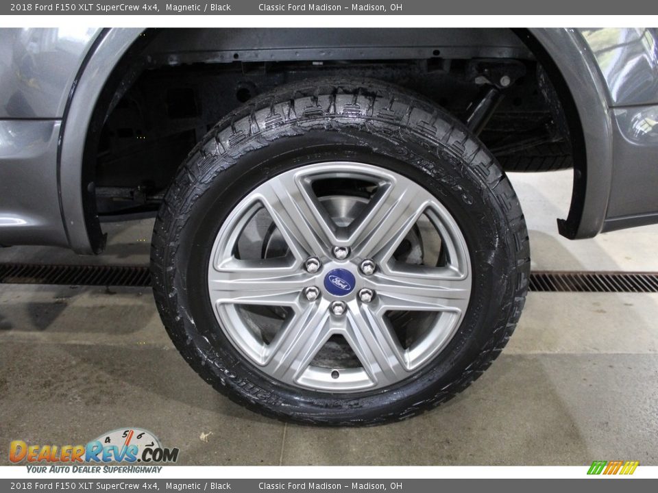 2018 Ford F150 XLT SuperCrew 4x4 Magnetic / Black Photo #14