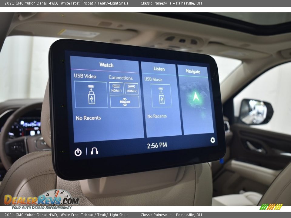 Entertainment System of 2021 GMC Yukon Denali 4WD Photo #17