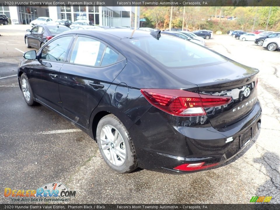 2020 Hyundai Elantra Value Edition Phantom Black / Black Photo #6