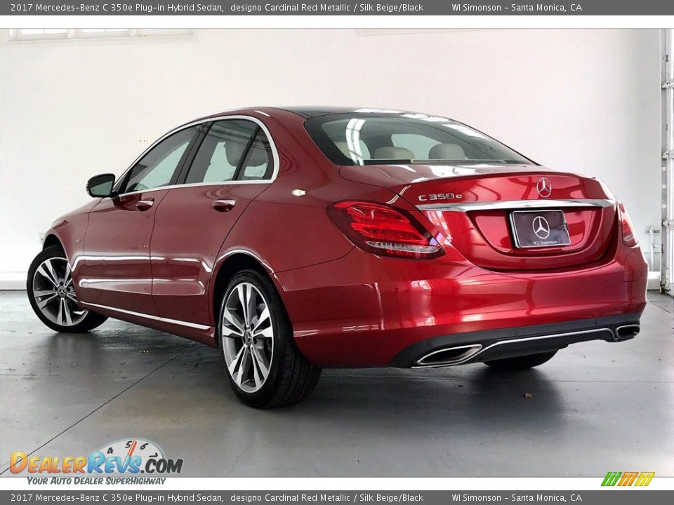 designo Cardinal Red Metallic 2017 Mercedes-Benz C 350e Plug-in Hybrid Sedan Photo #10