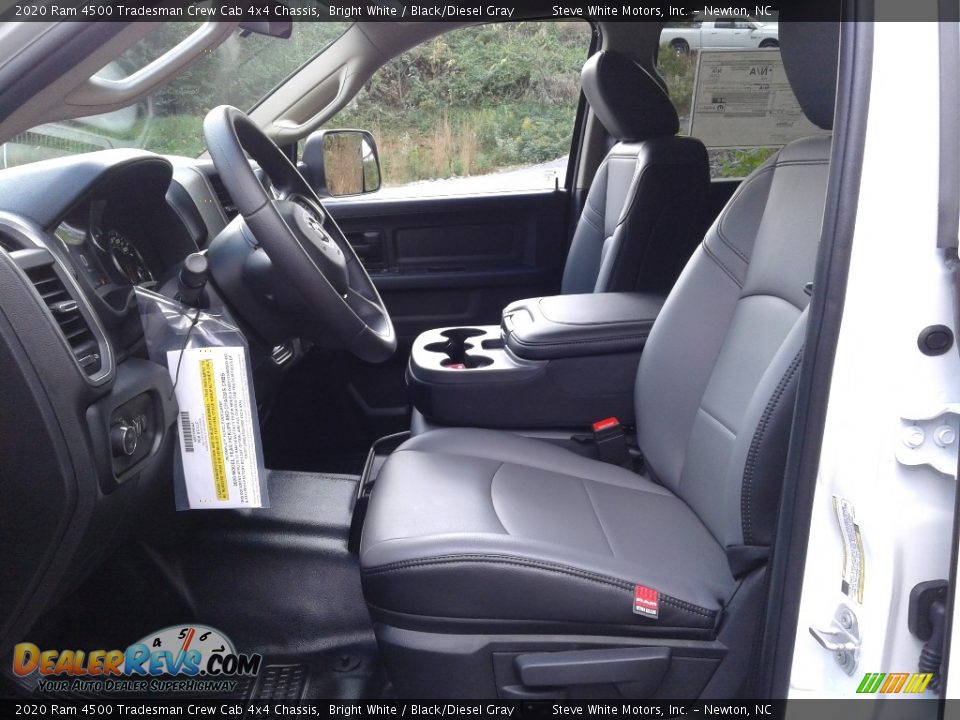 2020 Ram 4500 Tradesman Crew Cab 4x4 Chassis Bright White / Black/Diesel Gray Photo #10