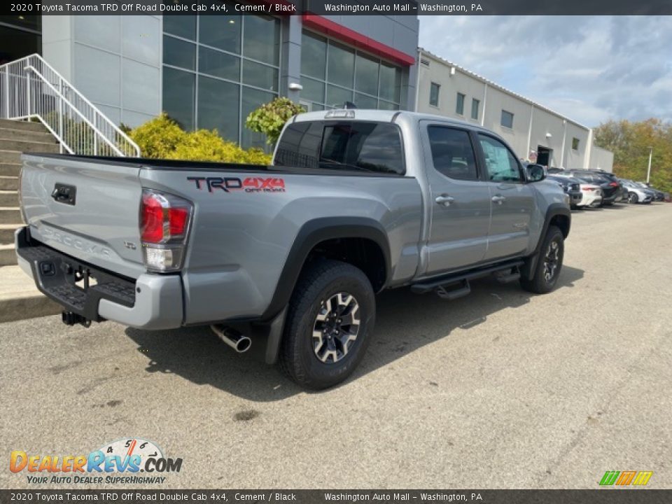 2020 Toyota Tacoma TRD Off Road Double Cab 4x4 Cement / Black Photo #7