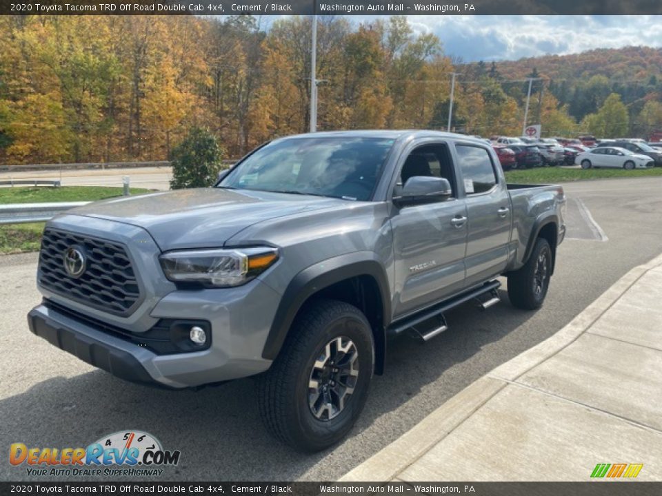 2020 Toyota Tacoma TRD Off Road Double Cab 4x4 Cement / Black Photo #8