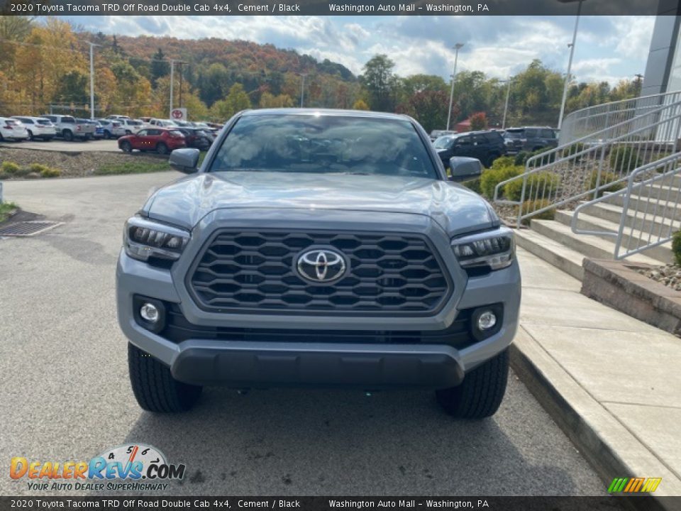 2020 Toyota Tacoma TRD Off Road Double Cab 4x4 Cement / Black Photo #9