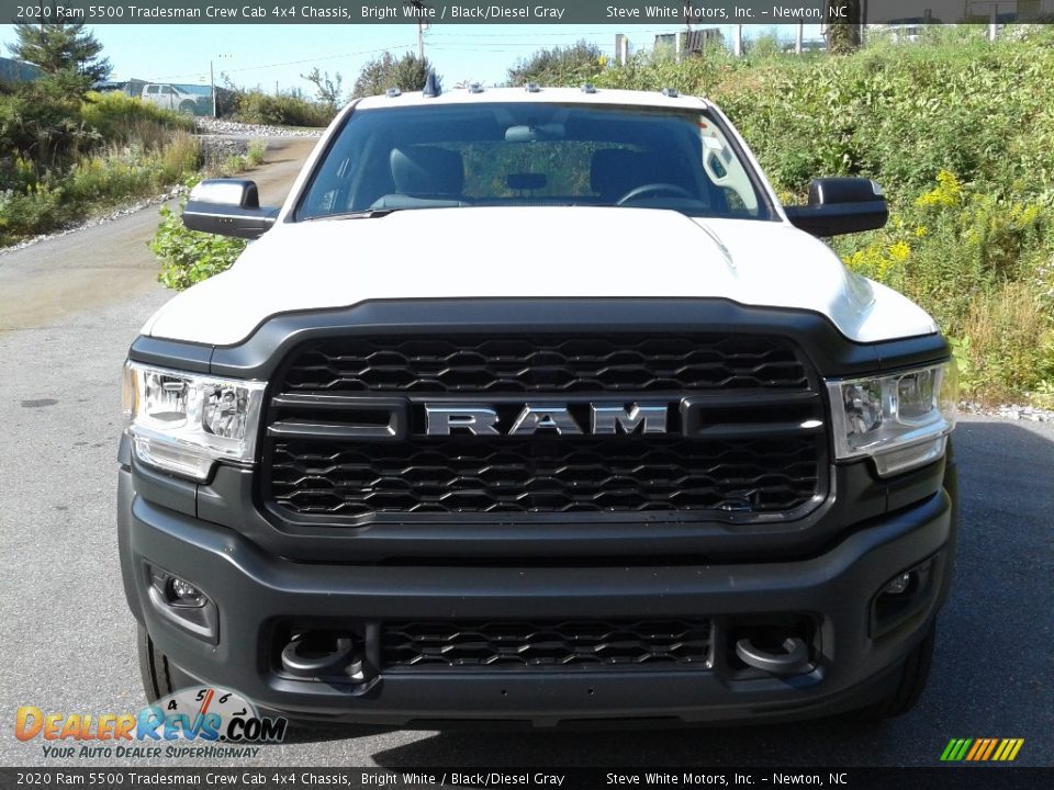 2020 Ram 5500 Tradesman Crew Cab 4x4 Chassis Bright White / Black/Diesel Gray Photo #3