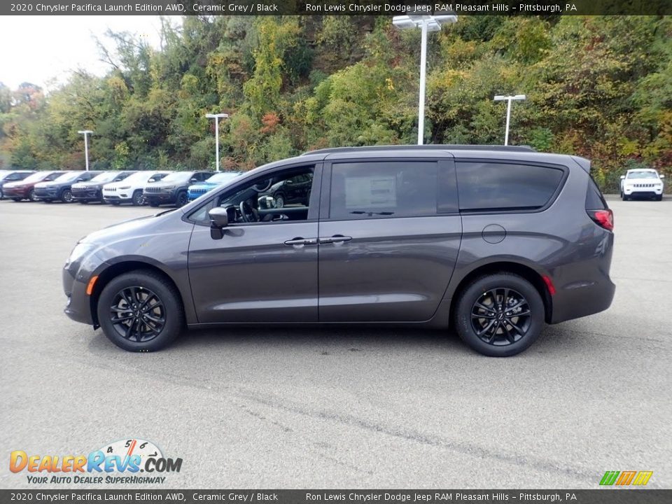 2020 Chrysler Pacifica Launch Edition AWD Ceramic Grey / Black Photo #7