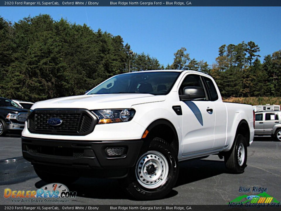 2020 Ford Ranger XL SuperCab Oxford White / Ebony Photo #1