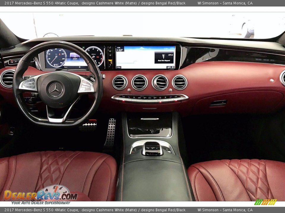 Dashboard of 2017 Mercedes-Benz S 550 4Matic Coupe Photo #15