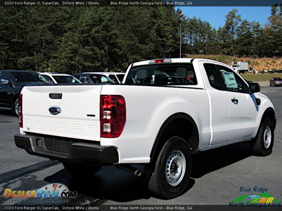 2020 Ford Ranger XL SuperCab Oxford White / Ebony Photo #6