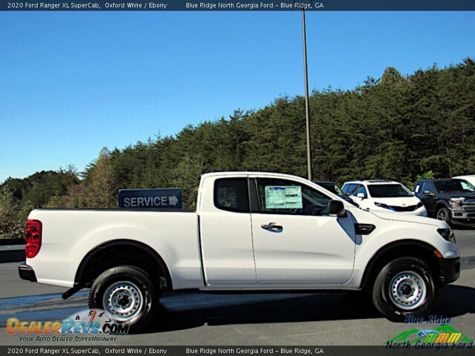 2020 Ford Ranger XL SuperCab Oxford White / Ebony Photo #7