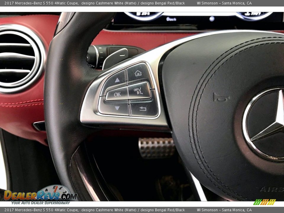Controls of 2017 Mercedes-Benz S 550 4Matic Coupe Photo #21