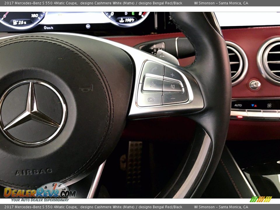 Controls of 2017 Mercedes-Benz S 550 4Matic Coupe Photo #22