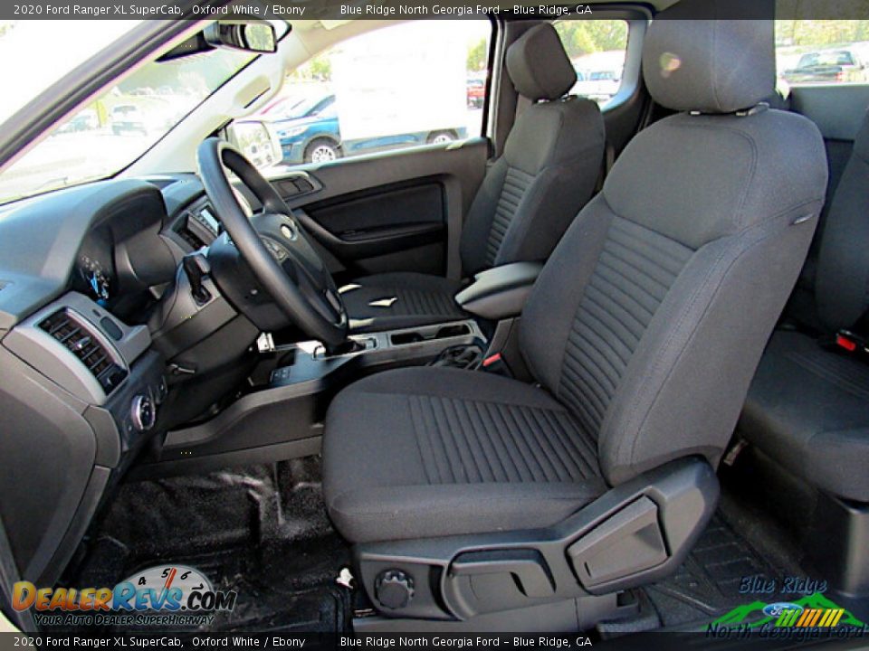 2020 Ford Ranger XL SuperCab Oxford White / Ebony Photo #12