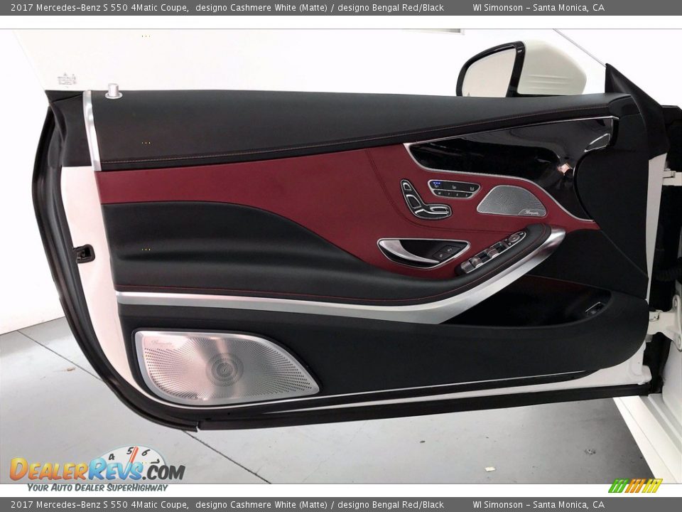 Door Panel of 2017 Mercedes-Benz S 550 4Matic Coupe Photo #26