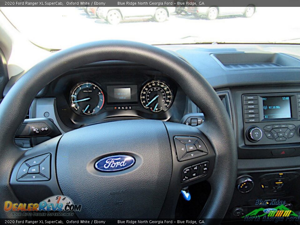2020 Ford Ranger XL SuperCab Oxford White / Ebony Photo #15