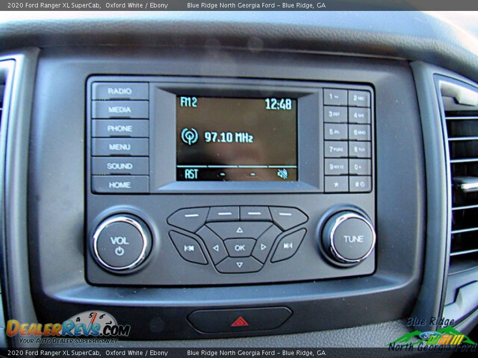 2020 Ford Ranger XL SuperCab Oxford White / Ebony Photo #17