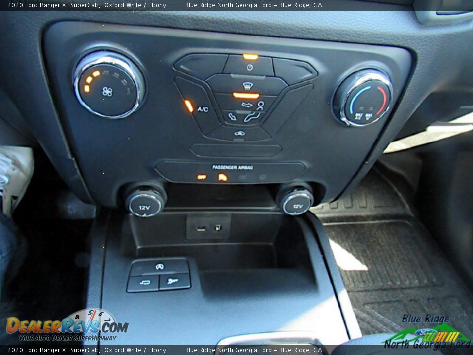 2020 Ford Ranger XL SuperCab Oxford White / Ebony Photo #19