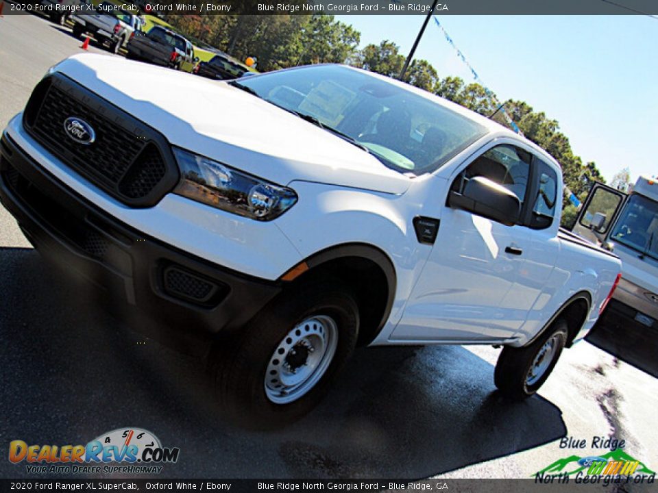 2020 Ford Ranger XL SuperCab Oxford White / Ebony Photo #21