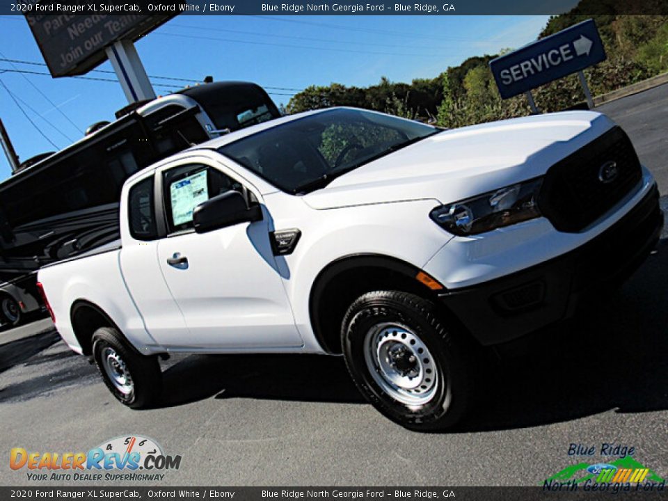 2020 Ford Ranger XL SuperCab Oxford White / Ebony Photo #22