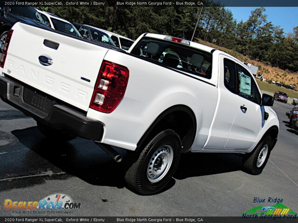 2020 Ford Ranger XL SuperCab Oxford White / Ebony Photo #23