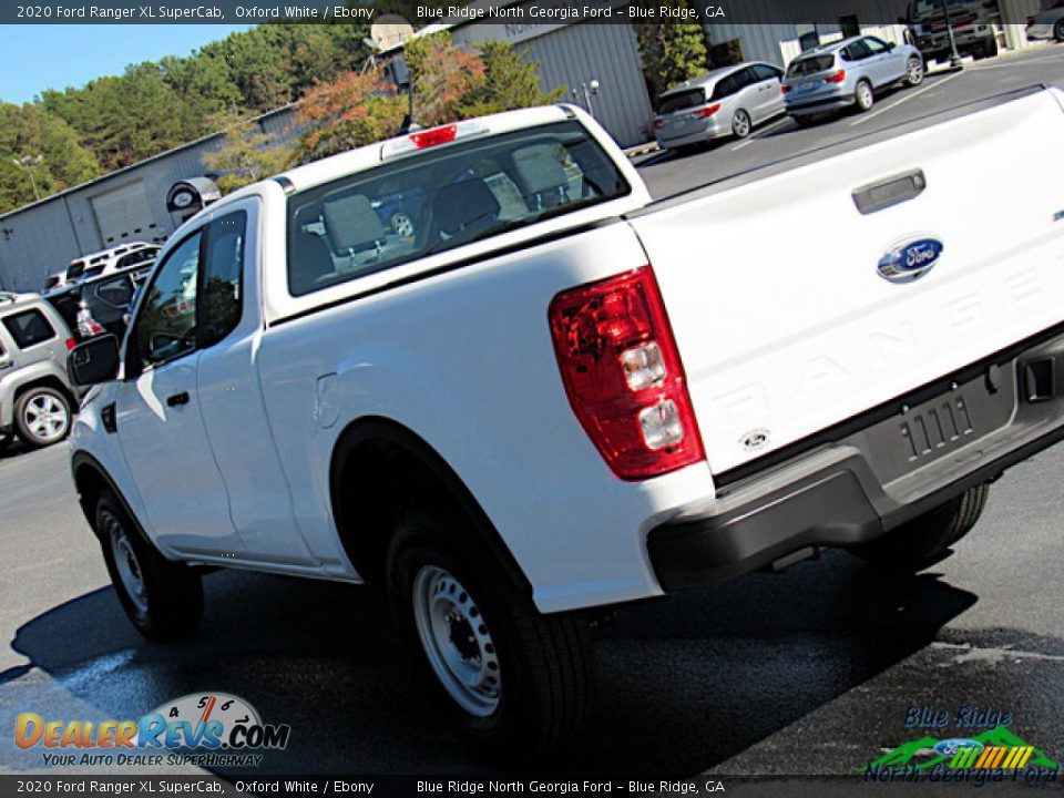 2020 Ford Ranger XL SuperCab Oxford White / Ebony Photo #24