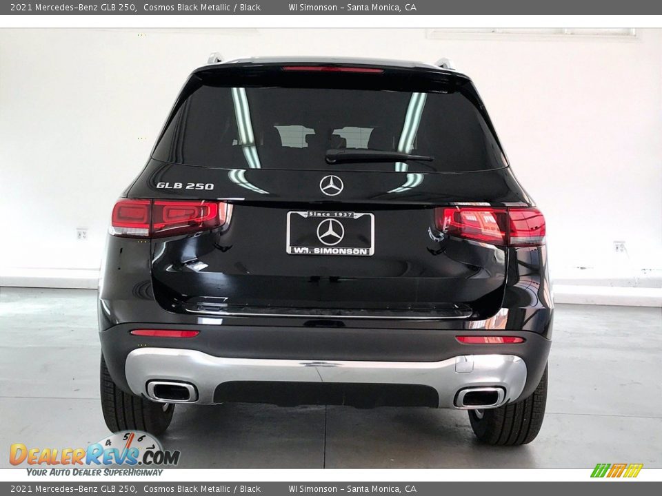 2021 Mercedes-Benz GLB 250 Cosmos Black Metallic / Black Photo #3