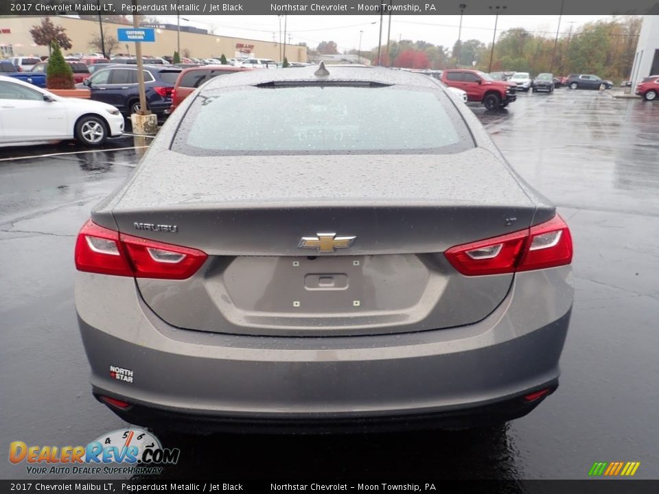 2017 Chevrolet Malibu LT Pepperdust Metallic / Jet Black Photo #6