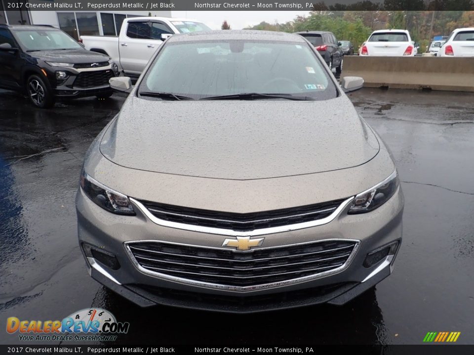 2017 Chevrolet Malibu LT Pepperdust Metallic / Jet Black Photo #13