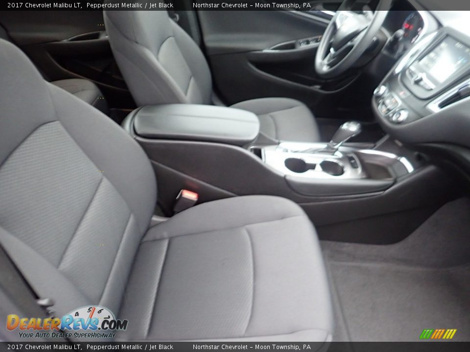 2017 Chevrolet Malibu LT Pepperdust Metallic / Jet Black Photo #15