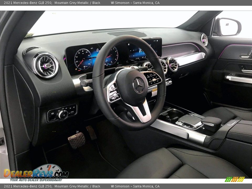 Black Interior - 2021 Mercedes-Benz GLB 250 Photo #4