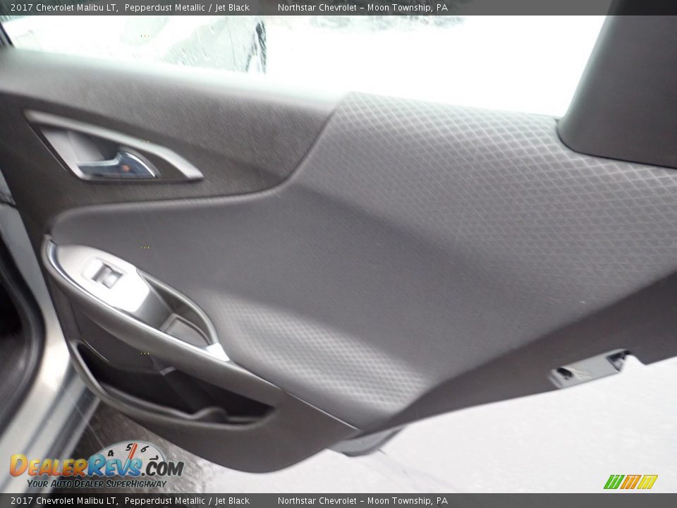 2017 Chevrolet Malibu LT Pepperdust Metallic / Jet Black Photo #19